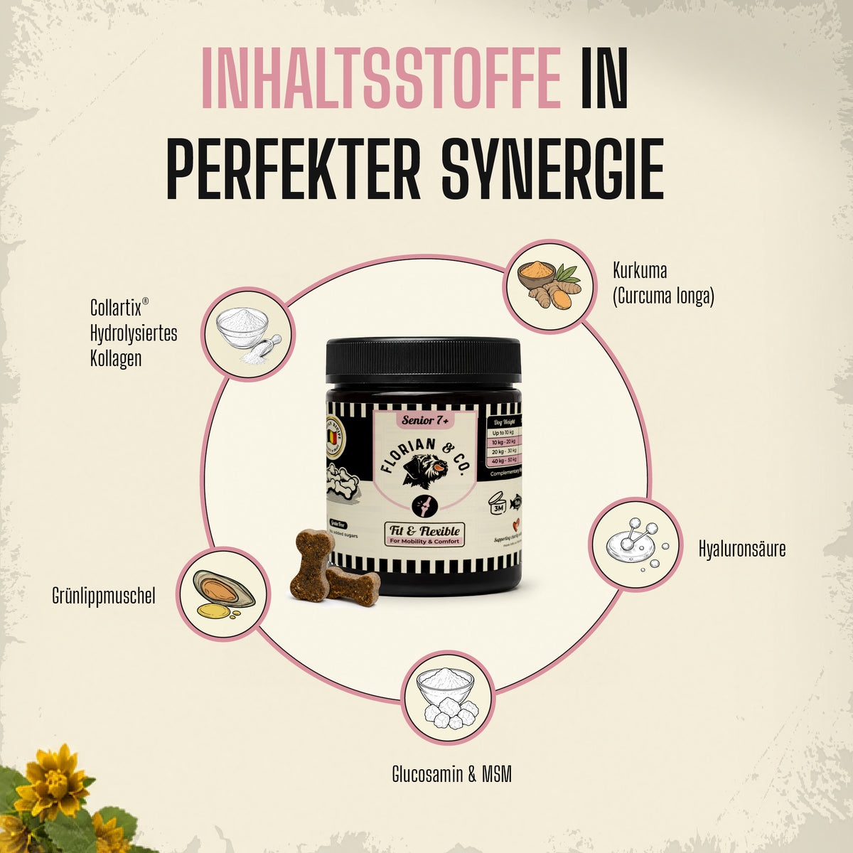 Zutaten in perfekter Synergie